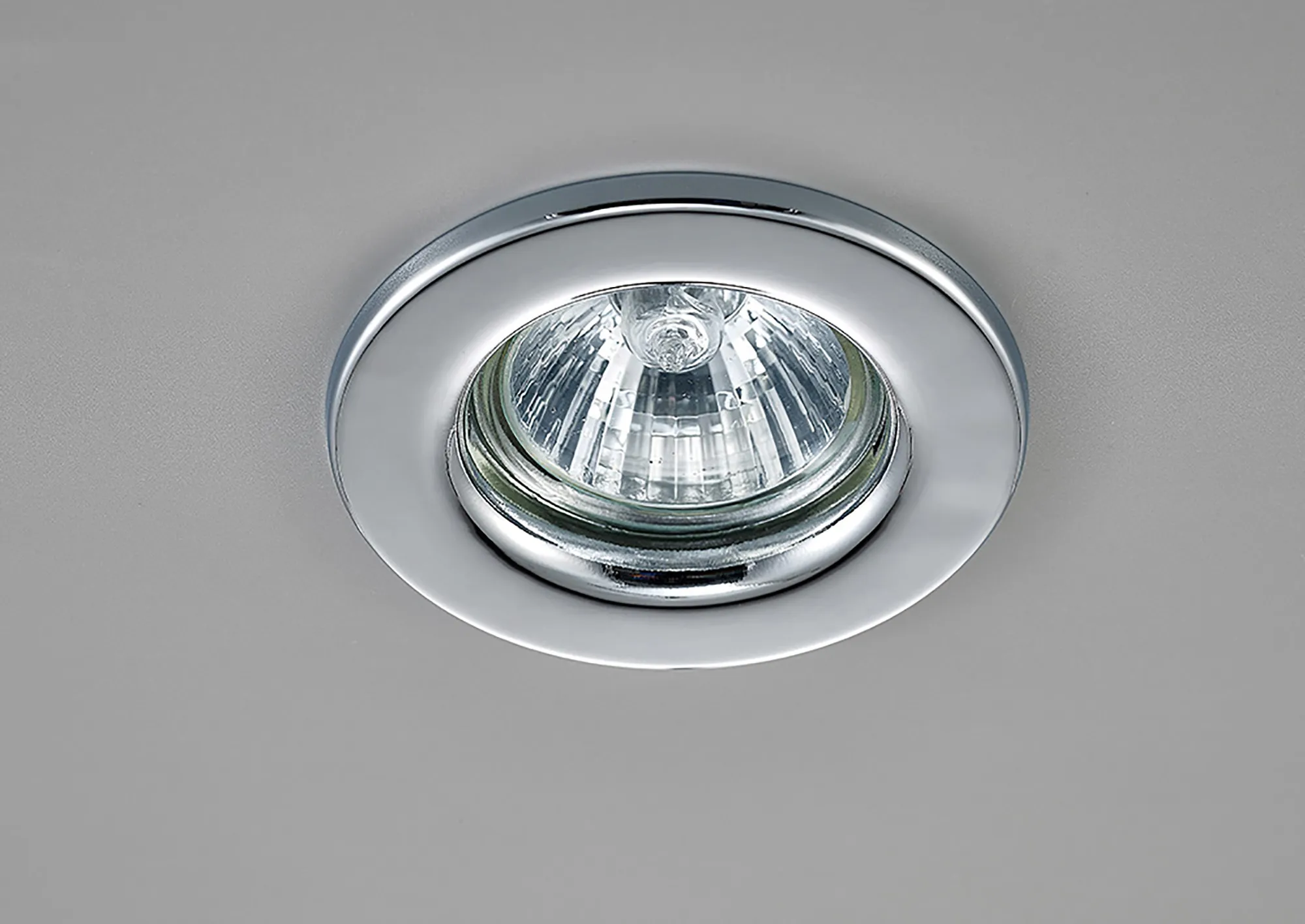 Hudson GU10 Fixed Downlight, Cut Out 60mm Polished Chrome D0036  Deco Hudson